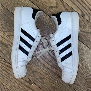 Adidas Superstar White/Navy Size 8